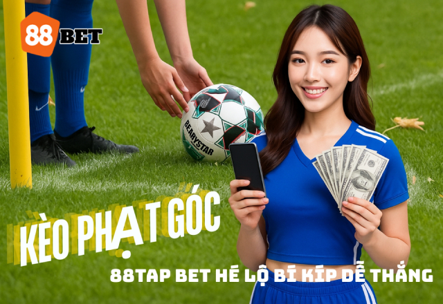 88TAP BET hé lộ bí kíp kèo phạt góc dễ thắng