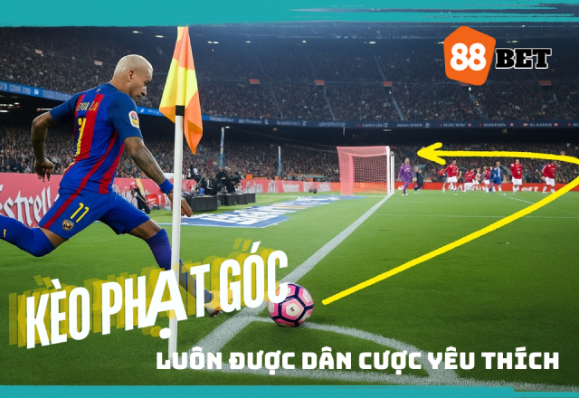 Kèo phạt góc luôn được dân cược yêu thích