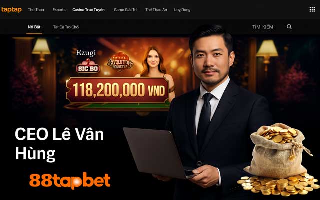 CEO Lê Văn Hùng – Tác Giả 88TAP BET
